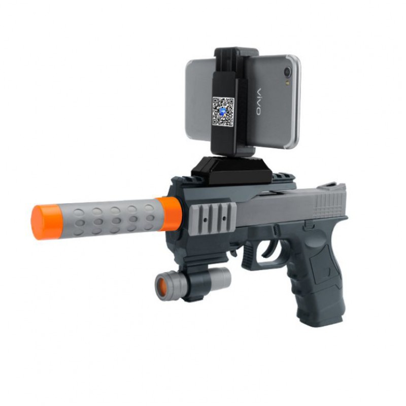 Пистолет с глушителем AR Game Gun