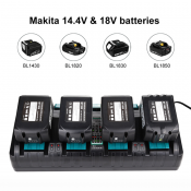Зарядное устройство Replace DC18SF для аккумуляторов Makita 4 порта